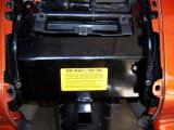 Here is the hitch assy with lower bolts only installed