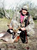 Yours truly with 2002 Season's buck.