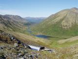 Resurrection Pass Trail Below