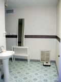 back bathroom, entering