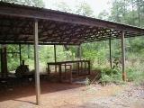 under shop / barn structure (right side)