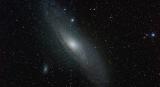 M31, la galaxie d'Andromède et ses deux satellites M32 & ngc 205