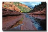 Reflection at Slide Rock State Park
