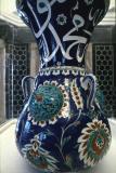 Mosque lamp in polychrome