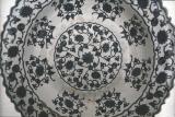 Plate in blue and white