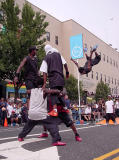 Nike Exhibit at Jamaica, NY Street Fair - August 2001