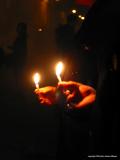 procession hands, guatemala