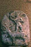 Relief of a god