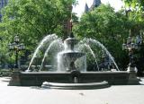 City Hall Park Fountain Looking East
