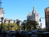 Civic Center from Vesey and Park Row
