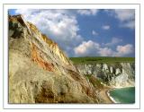 Coloured cliffs, Alum Bay, Isle of Wight (1730)