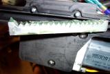 Liberally grease the gears and rack