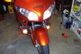 Aux light and low beams on