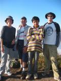 Rachel, Bruce, local guide, Andy