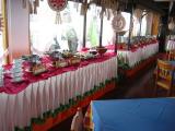 buffet line