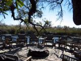 The fire pit