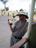 Trying to use the satellite phone