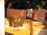 With a LOVELY outdoor bathroom