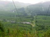 Our route will follow the powerlines up Tiger Mt. way in the distance. Hwy 18 is the vertical strip on the left.