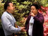 Christian and Jeff talk cooking while Jeff enjoys a cigar