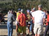 Brandon & Krissy get mobbed by their crew