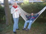 by the Mexican hammock