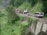 Kathmandu to Llhasa - Friendship Highway - Landslide