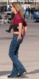 Fine young lady at the 2004 Aviation Nation practice air show photo #2305