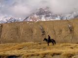 Lone horseman