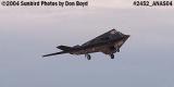 USAF F-117A Nighthawk at the 2004 Aviation Nation Air Show stock photo #2452