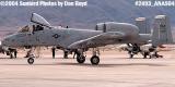 USAF A-10A Thunderbolt II #AF80-236 at the 2004 Aviation Nation Air Show stock photo #2493