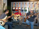 Dave Gonzales, Chris Fleming and Johnny Hiland