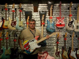 Me with the one of a kind Eric Clapton Strat