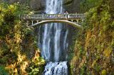 Multnomah Falls, along the Columbia River