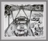 Jean-Luc Beghin - Cockpit de Piper Cub