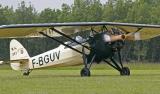 Morane-Saulnier 317 après l'atterrissage