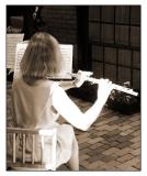 Beacon Hill Art Walk - Flutist