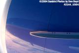 Reflection of the Southwest Airlines B737-7H4 on the #2 engine aviation airline stock photo #2144