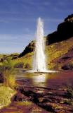Crystal Geyser erupts! This is where we put in.