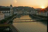 Lucerne at dusk