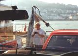 On the Dartmouth Ferry.