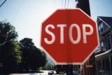 Stop (Brattleboro, VT. Translucent.)