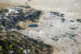 The famous waterhole at Okaukuejo