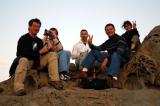 Sundowner on the cliffs by the Felsenkirche