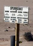 The Sperrgebiet is the restricted diamond area that covers a huge area
