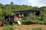 Rundown shacks like this aren't common on Mahé