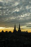 Chunghyon Church at dusk
