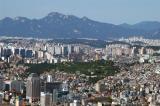 View north of Namsan Park