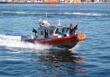 Coast Guard protecting the ferry... from us?