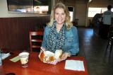 Clam Chowder Bread Bowl Heaven for Laurie at Fisherman's Wharf